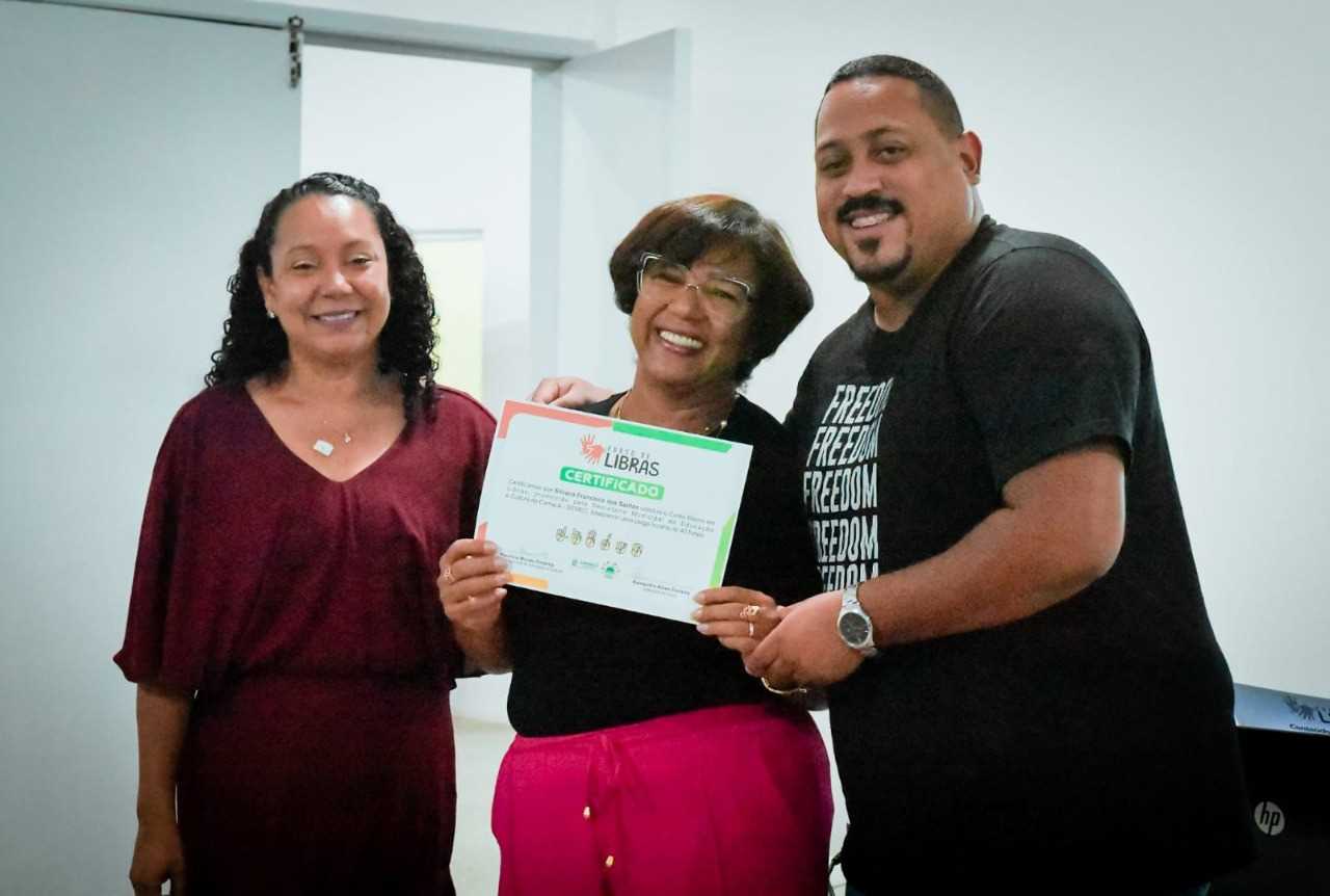 Camacã: Prefeitura de Camacã promoveu primeiro Curso de Libras